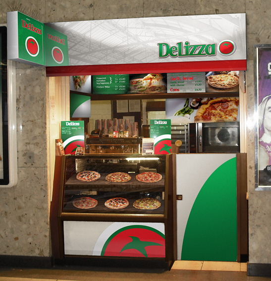 An example of a DELIZZA eatery